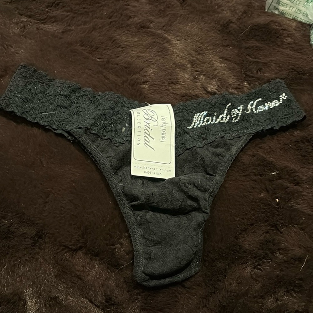 Maid of honor thong